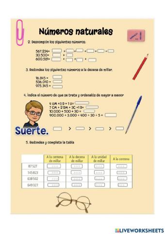 Repaso de matemáticas