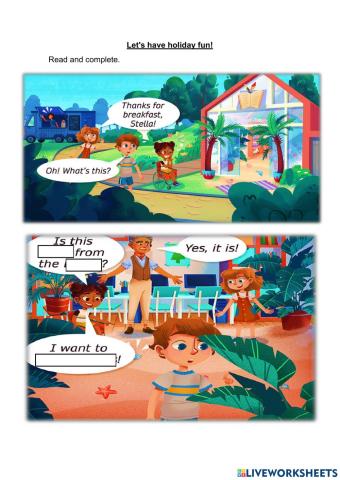 Let's have holiday fun