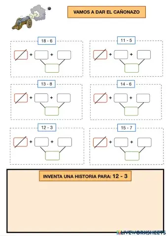 Restas por descomposición