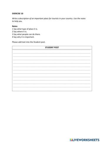 IE0, Unit 4, Language Builder, Exercise 10