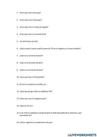 Ejercicio Teórico TIG