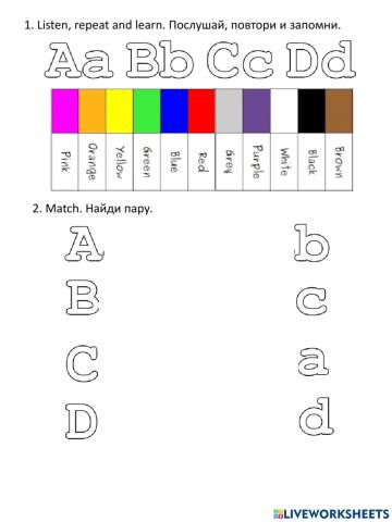 ABC. Colours