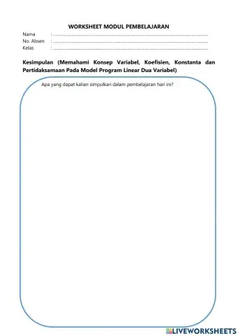 Membuat Kesimpulan 1