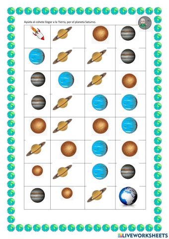 busca camino saturno