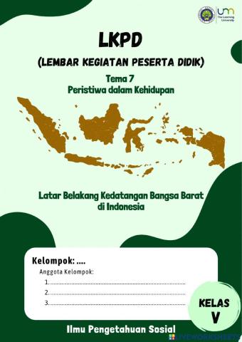 LKPD-Latar belakang kedatangan bangsa barat di Indonesia
