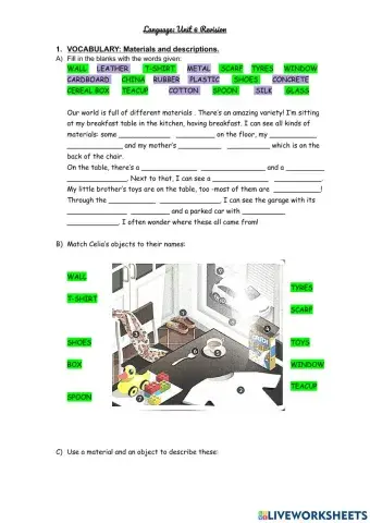 Oxford thinker 5- Unit 6