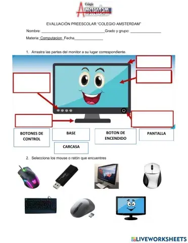 Evaluacion preescolar Octubre