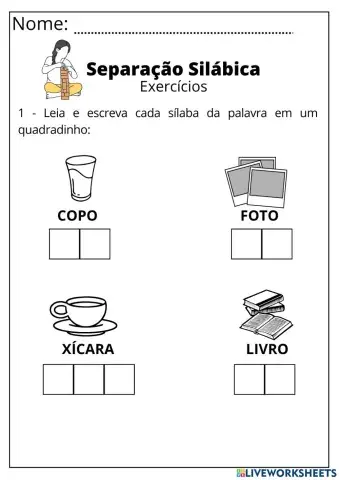 Separação Silábica