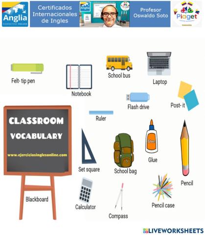 Classroom vocabulary 05