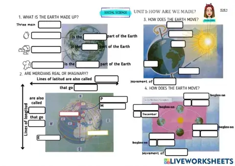 Unit 1: where on earth is spain?