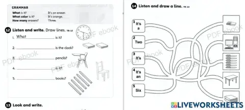 How many - What color