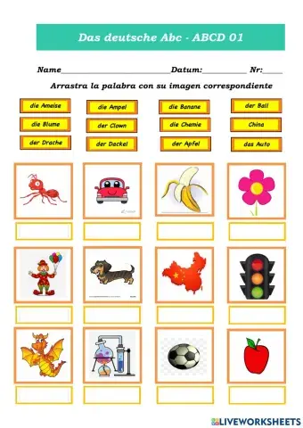 Das deutsche Abc. ABCD 01