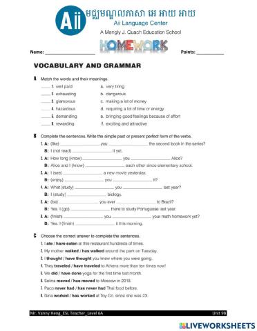 WL2 4th Edition-Unit9B-HW4