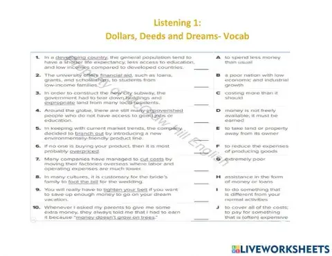 Listening 1Different Points of View