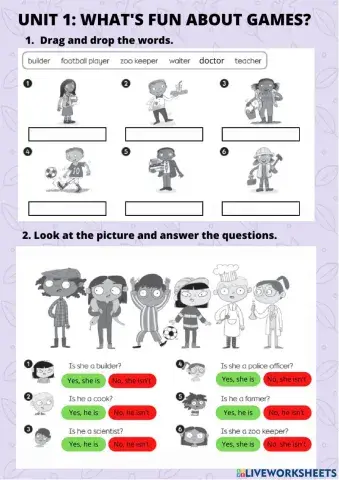 Unit 1: what's fun about games?