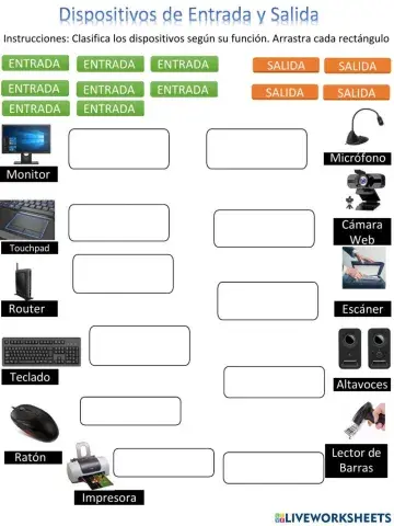 Periféricos entrada y salida