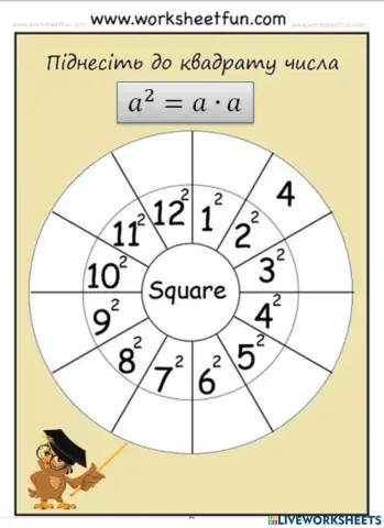 Квадрат числа