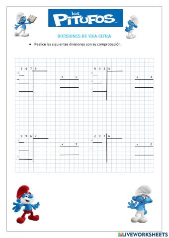 División de una cifra