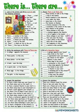 There is - There are-Is there - Are there