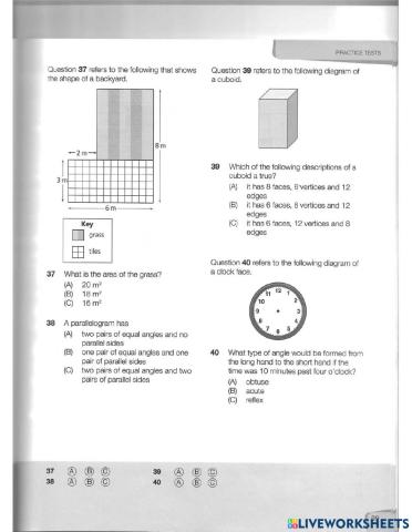 Mathematics Worksheet 2