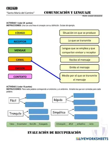 Conocimiento general LENGUAJE
