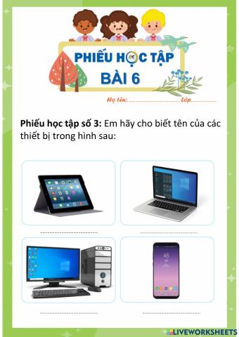 Bai6: Chon ten cac loai MT