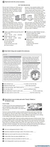 Readings 6ºEP - 1ªeval.