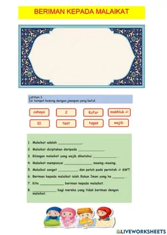 Beriman kepada malaikat