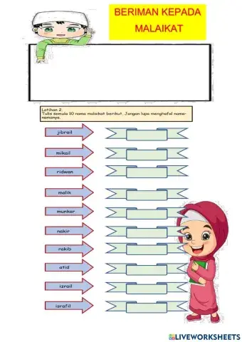 Beriman kepada malaikat