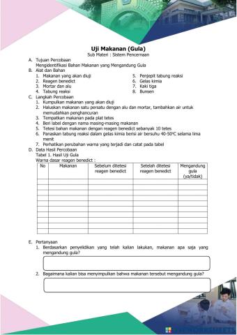 LKPD Uji Gula