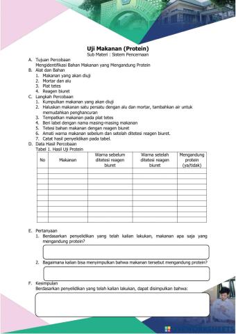 LKPD Uji Protein