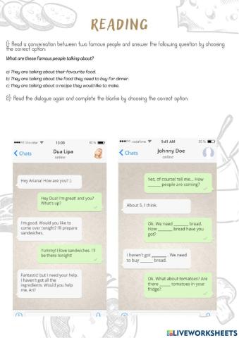 Reading - quantifiers