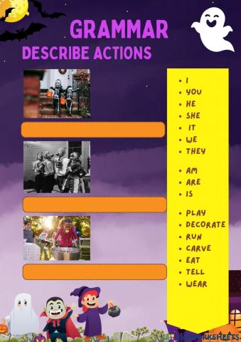 Halloween actions