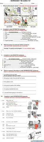 Unit 11. Simple Future Tense with BE GOING TO