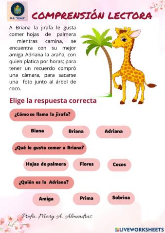 Comprensión lectora