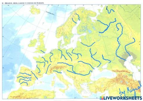 HIdrografia Europa