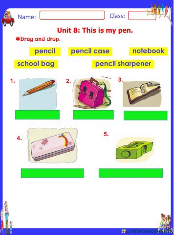 English 3- Unit 8- Vocabulary