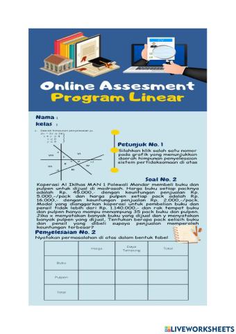 Ph 1 program linear
