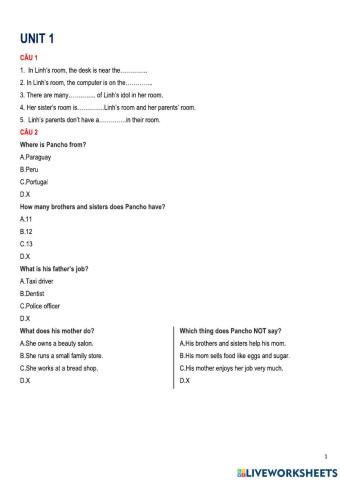 Practice-Listening-Unit 1