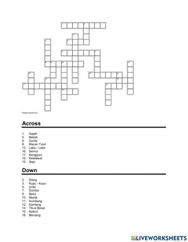 English puzzle