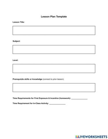 Flipped Classroom Approach