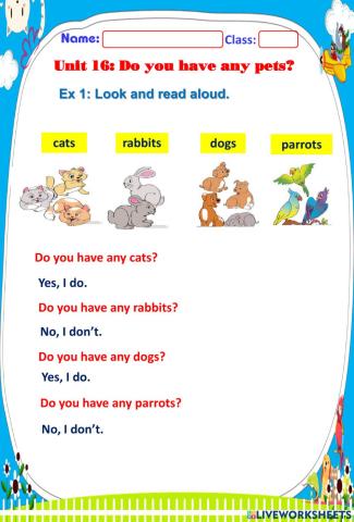 English 3- Unit 16- Bổ trợ KN nói - đọc- viết