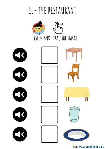 Dining room vocabulary-1