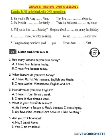 G5-review u6 l2 listening