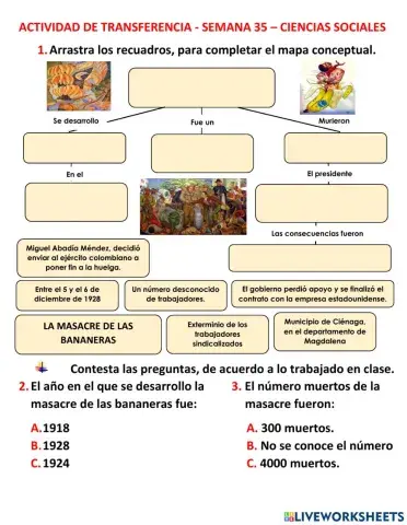 La masacre de las bananeras