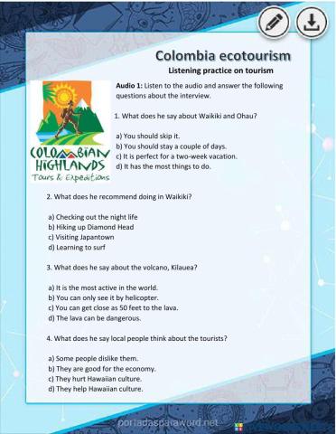 Colombia Ecotourism