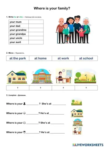 Where is your family?