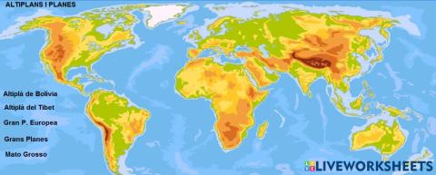 Altiplans i planes
