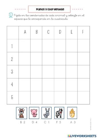 Planos y coordenadas