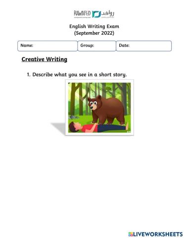 Darres11B - Creative Writing